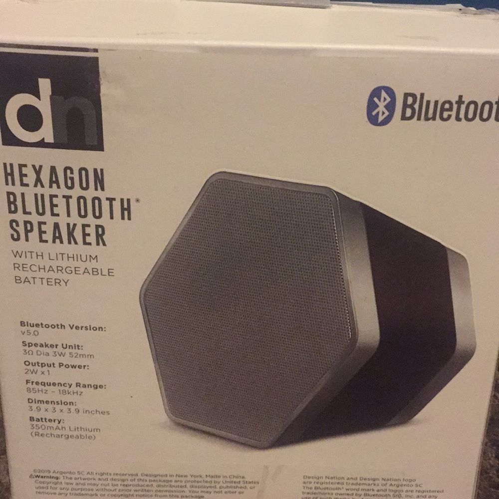 Wireless Bluetooth box brand new